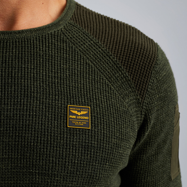 PME LEGEND Pullover with flight pocket Free shipping and returns