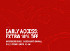 FINAL SALE: EARLY ACCESS