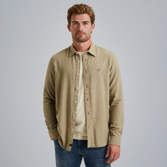 Overhemd met allover structuur