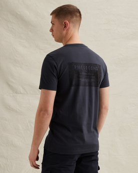 T-shirt met artwork op de rug