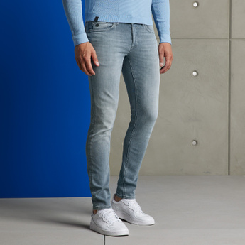 Riser Slim Fit Blue Grey Jeans