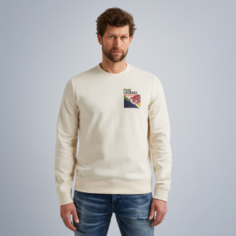 Sweatshirt aus Interlock-Jersey