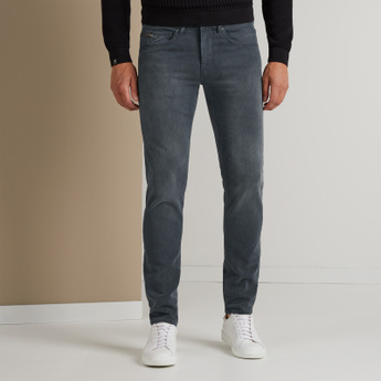 V850 slim fit jeans van coloured denim