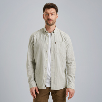 Oxford shirt with stripe pattern