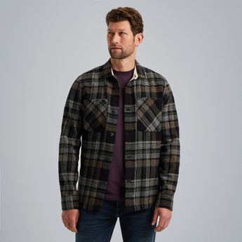 Shirt with check pattern