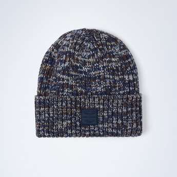 Beanie van een wolblend