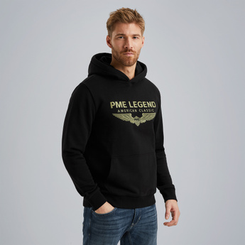 Hoodie met logo