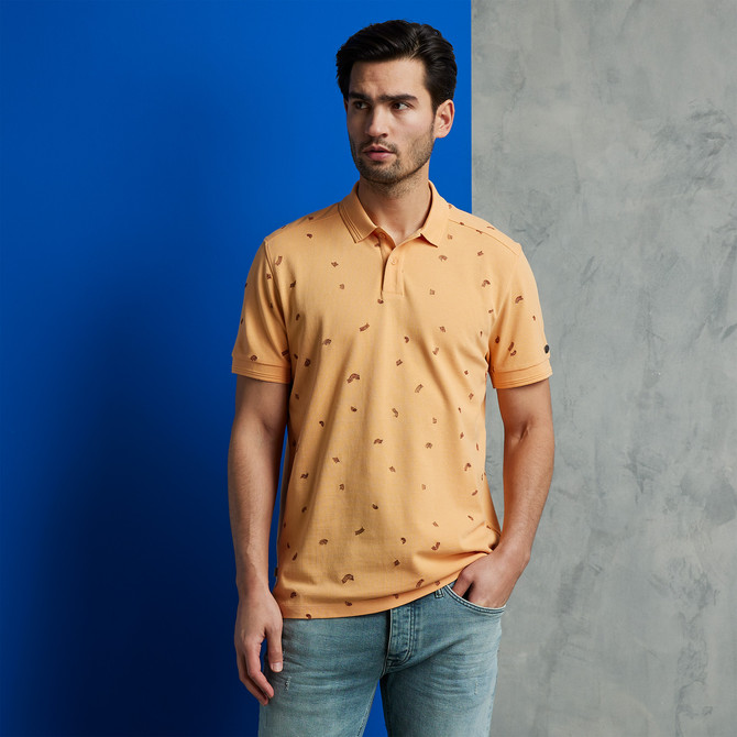 Short Sleeve Relaxed Fit Piqué Polo