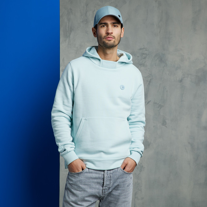 Relaxed Fit Cotton Blend Sweat Hoodie