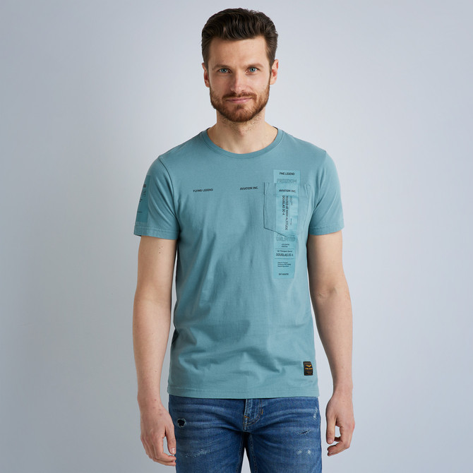 Kurzarm Single Jersey T-shirt