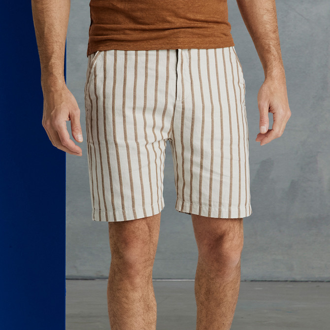 Chino Linen Shorts